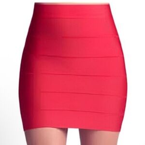 BCBG bodycon mini skirt